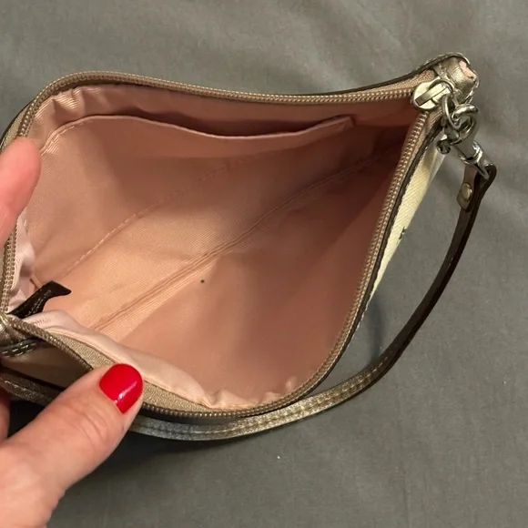 Coach Canvas Beachy Wristlet - Picture 4 of 6